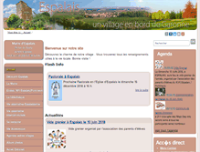 Tablet Screenshot of espalais.fr